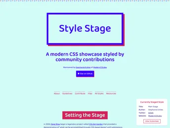 Stylestage screenshot